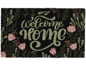 Paillasson en fibres de coco Welcome home