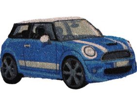 Paillasson original en forme de voiture (Mini)