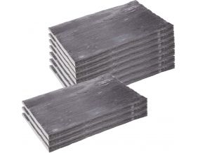 Palis de schiste ton ardoise (Lot de 10)