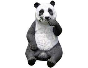 Panda en résine taille réelle