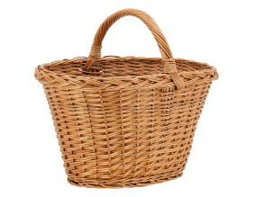 Panier de marché en osier buff (1)