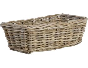 Panier en rotin 45.4 x 23.9 x 14.7 cm