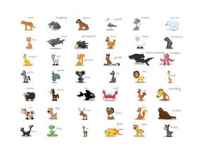 Papier peint - Learning by playing (animals) (400x309)