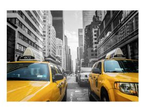 Papier peint - New York taxi (350x245)