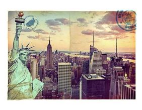 Papier peint - Postcard from New York (400x280)