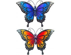 Papillon en métal coloré (Lot de 2)