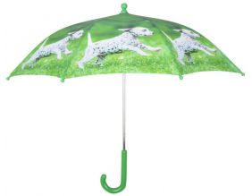 Parapluie chiot en métal et bois (Dalmatien)