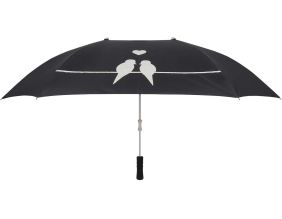 Parapluie double pour les amoureux