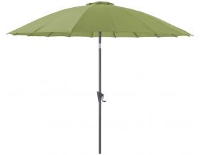 Parasol terrasse en fibre de verre Pagode 300 cm (Olive)