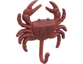 Patère en métal Crabe 12 x 5 x 13.5 cm