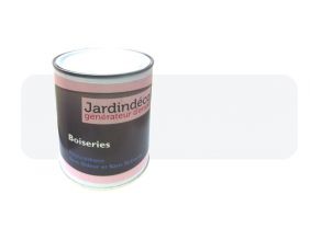 Peinture blanc signalisation pour meuble en bois brut 1 litre (Blanc signalisation)
