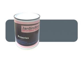Peinture gris bleu pour meuble en bois brut 1 litre (Gris bleu)