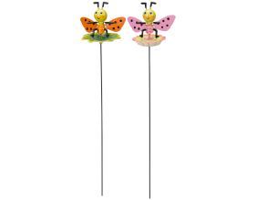 Pic de jardin à planter Loony Bizzies (Lot de 2 (1 rose + 1 orange))