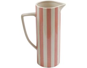 Pichet en porcelaine Cabana 12 x 22.5 x 33 cm (Rose)