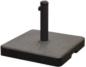 Pied en béton anthracite pour parasol mat 38/48 mm 25 Kg