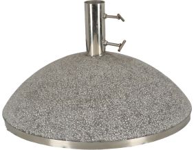 Pied de parasol granit 43,9kg (Gris clair)