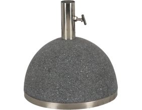 Pied de parasol granit 11kg (Gris foncé)