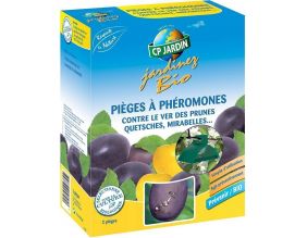 2 pièges à phéromones contre le ver des prunes