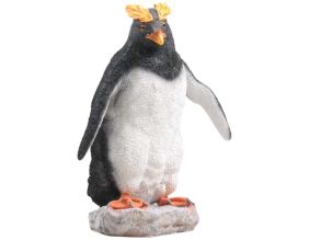 Pingouin huppé en résine (Debout)