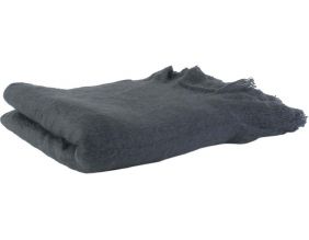 Plaid en coton Cuddle 130 cm (Bleu nuit)