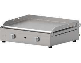 Plancha en inox lisse Chef 55 cm