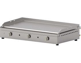 Plancha en inox lisse Chef 80 cm
