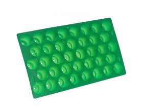 Plaque souple 38 alvéoles rondes 5.5 cm de diamètre (Lot de 2)