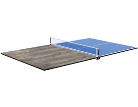 Plateau 2 en 1 dinatoire et Ping Pong pour billard convertible table 6 personnes Texas (Industriel)