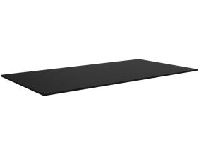 Plateau dinatoire pour billard convertible table 8 personnes Arizona (Noir grainé)