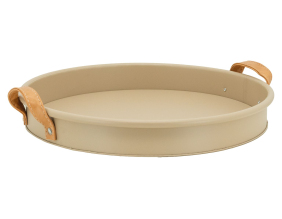 Plateau en métal Cargo (Beige)