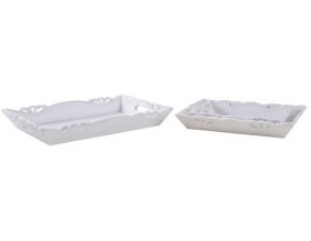 Plateaux en manguier blanc (Lot de 3)