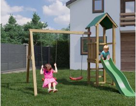 Plateforme de jeux en bois Lucas