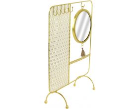 Porte bijoux en métal doré Nuit slave