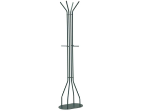 Porte manteaux en métal Saturn 45 x 28 x 178 cm (Vert)