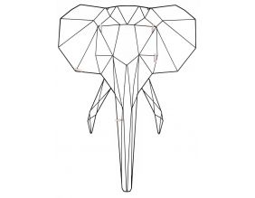 Porte mémo éléphant Linéa
