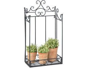 Etagère pliante à plantes Arabesques (Droite 1 niveau)