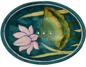Porte savon en grès Pottery