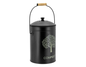 Pot à compost en métal