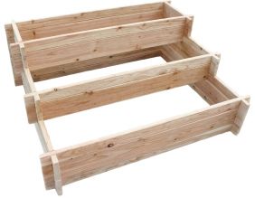 Potager escalier à légumes en mélèze