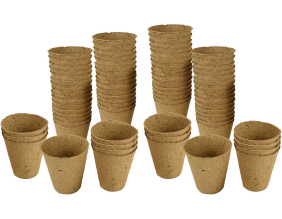 Pots de plantation bio sans tourbe
