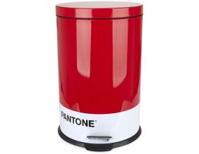 Poubelle en métal Pantone 20 L (Rouge)