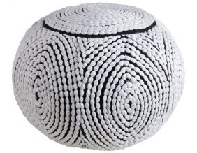 Pouf boule en polyester
