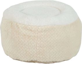 Pouf pour chat en polyester Olympe 40 cm (Crème)