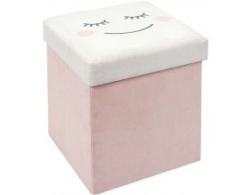 Pouf coffre pliable enfant Moon