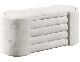 Pouf coffre de rangement Rosa Boxed