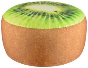 Pouf extérieur avec imprimé déco (Kiwi)