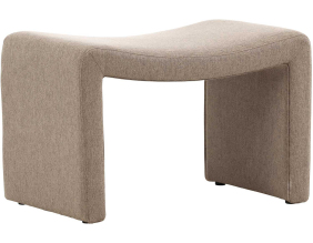 Pouf en lin Ottoman 70 x 45 x 46 cm