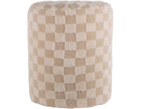 Pouf en polyester Checker Large