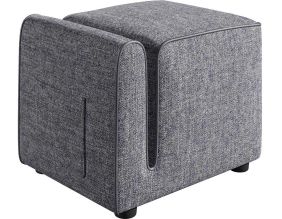 Pouf avec range-magazine Paris