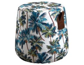 Pouf en tissu Jungle